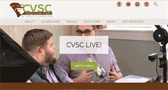 Desktop Screenshot of cvsc.org