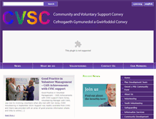 Tablet Screenshot of cvsc.org.uk